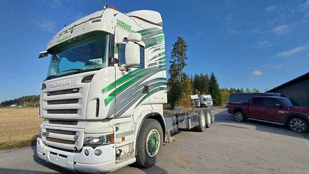 Scania R500 8x4 ilmajousi alusta  - Camión chasis: foto 2 Scania R500 8x4 ilmajousi alusta  - Camión chasis: foto 2