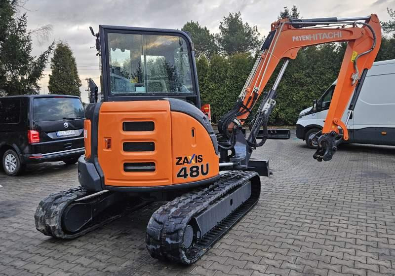 Excavadora de cadenas Hitachi ZX48U-5A CLR / 3 ŁYŻKI / SPROWADZONA / 2 300 MTH: foto 10 Excavadora de cadenas Hitachi ZX48U-5A CLR / 3 ŁYŻKI / SPROWADZONA / 2 300 MTH: foto 10