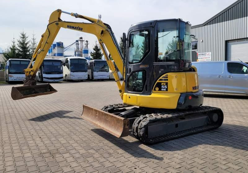 Komatsu PC55MR-3 / SPROWADZONA / 4 380 MTH - Excavadora de cadenas: foto 4 Komatsu PC55MR-3 / SPROWADZONA / 4 380 MTH - Excavadora de cadenas: foto 4