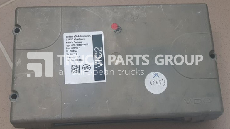 DAF 95XF EURO3, VIC2 electronic control unit 1639082 control unit - Unidad de control para Camión: foto 1 DAF 95XF EURO3, VIC2 electronic control unit 1639082 control unit - Unidad de control para Camión: foto 1