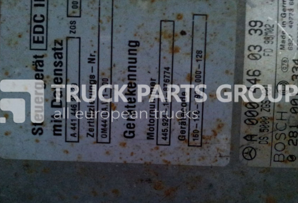 MERCEDES-BENZ engine control unit, EDC, ECU control unit - Unidad de control para Camión: foto 1 MERCEDES-BENZ engine control unit, EDC, ECU control unit - Unidad de control para Camión: foto 1