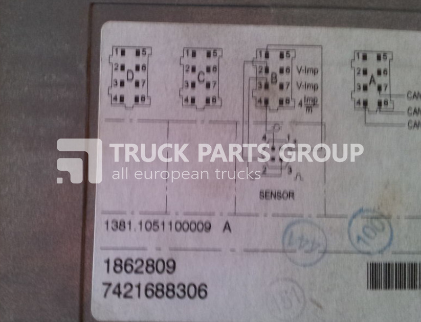 MERCEDES-BENZ tachograph - Tacógrafo para Camión: foto 4 MERCEDES-BENZ tachograph - Tacógrafo para Camión: foto 4