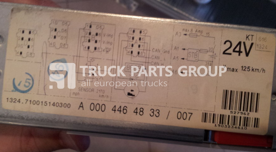 Mercedes-Benz Tachograph, tacho , MAN, DAF, VOLVO, IVECO, TYPE 1324, VDO, KENZ - Tacógrafo para Camión: foto 3 Mercedes-Benz Tachograph, tacho , MAN, DAF, VOLVO, IVECO, TYPE 1324, VDO, KENZ - Tacógrafo para Camión: foto 3