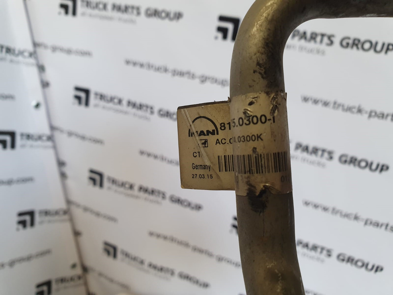 Recambio para Camión MAN MAN TGX / TGS EURO6 emission AC conditioning pipes, full set, air flow control 81619600808, 81619750304, 81619750305: foto 8