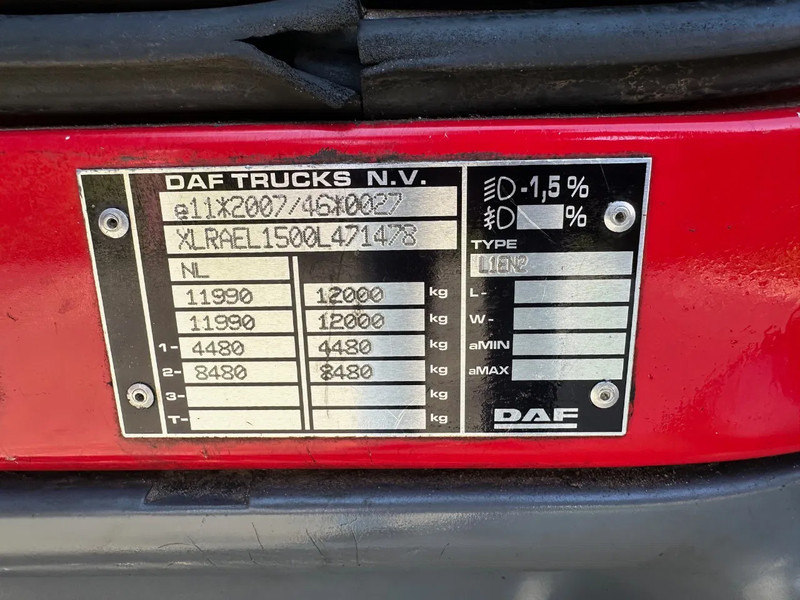 DAF LF 210 / NL TRUCK / LOW KM / EURO 6 / BOX + TAILLIFT / 12t / NEW APK - Camión caja cerrada: foto 5 DAF LF 210 / NL TRUCK / LOW KM / EURO 6 / BOX + TAILLIFT / 12t / NEW APK - Camión caja cerrada: foto 5