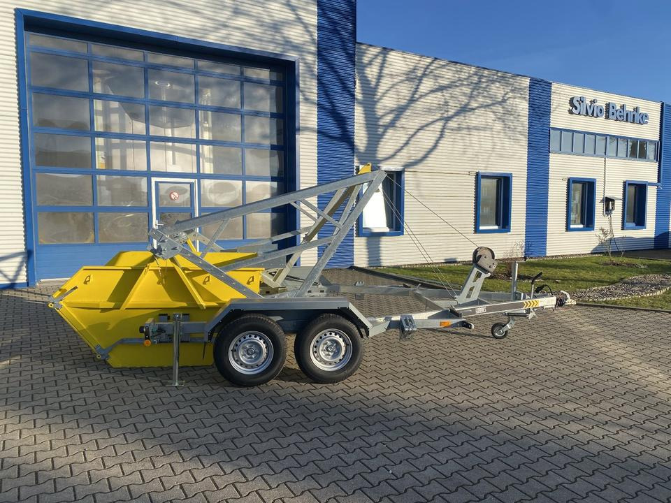 Remolque portabobinas Lorries Kabelanhänger mit Baucontainer 3000KG *INKL.19% MWST*SOFORT VERFÜGBAR!*: foto 11