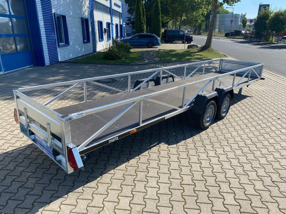 Remolque plataforma/ Caja abierta Martz Profil Anhänger 750KG Langgut *NUTZLAST 391KG*INKL.19% MWST*SOFORT!*: foto 8