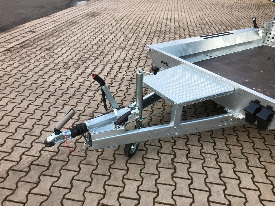 Remolque porta maquinaria Martz Tieflader Maschinenanhänger 2700KG *NUTZLAST 2166KG*INKL.19% MWST*SOFORT!*: foto 7