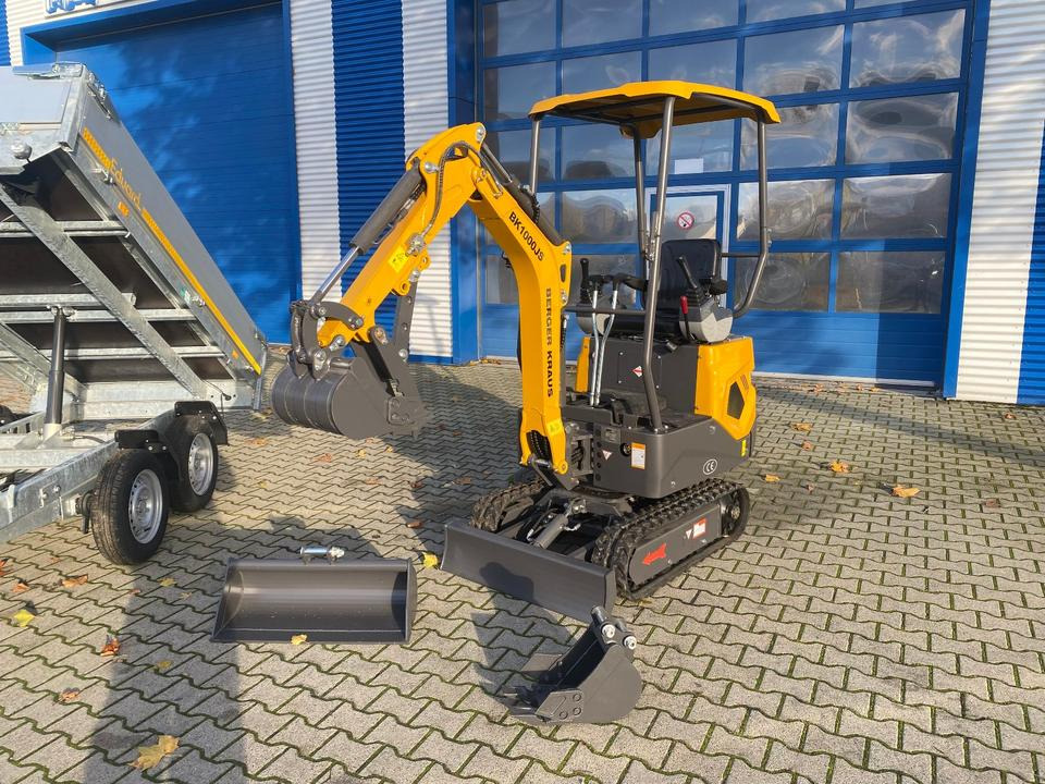 Minibagger BK1000JS im Komplettpaket mit Kippanhänger und Auffahrrampen *INKL.19% MWST*BERGER KRAUS*SOFORT!* - Miniexcavadora: foto 5 Minibagger BK1000JS im Komplettpaket mit Kippanhänger und Auffahrrampen *INKL.19% MWST*BERGER KRAUS*SOFORT!* - Miniexcavadora: foto 5
