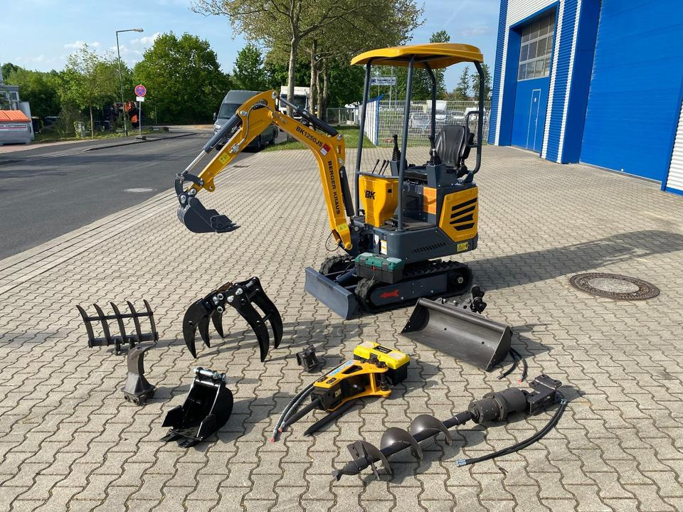 Minibagger BK1250JS + Zubehör *INKL.19% MWST*KUBOTA*BERGER KRAUS*JOYSTICK*SOFORT!* - Miniexcavadora: foto 2 Minibagger BK1250JS + Zubehör *INKL.19% MWST*KUBOTA*BERGER KRAUS*JOYSTICK*SOFORT!* - Miniexcavadora: foto 2