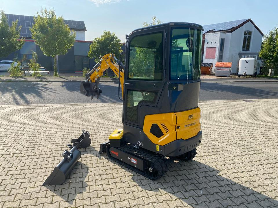 Minibagger BK1250KJSR inkl. Schaufelpaket *INKL.19% MWST*BERGER KRAUS*KUBOTA*VERSTELLFAHRWERK *SOFORT!* - Miniexcavadora: foto 3 Minibagger BK1250KJSR inkl. Schaufelpaket *INKL.19% MWST*BERGER KRAUS*KUBOTA*VERSTELLFAHRWERK *SOFORT!* - Miniexcavadora: foto 3