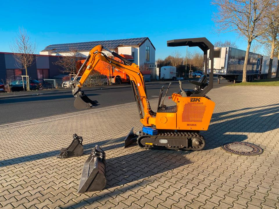 Minibagger BK1500JS *INKL.19% MWST*KUBOTA*BERGER KRAUS*JOYSTICK*SCHAUFELPAKET*SOFORT!* - Miniexcavadora: foto 2 Minibagger BK1500JS *INKL.19% MWST*KUBOTA*BERGER KRAUS*JOYSTICK*SCHAUFELPAKET*SOFORT!* - Miniexcavadora: foto 2