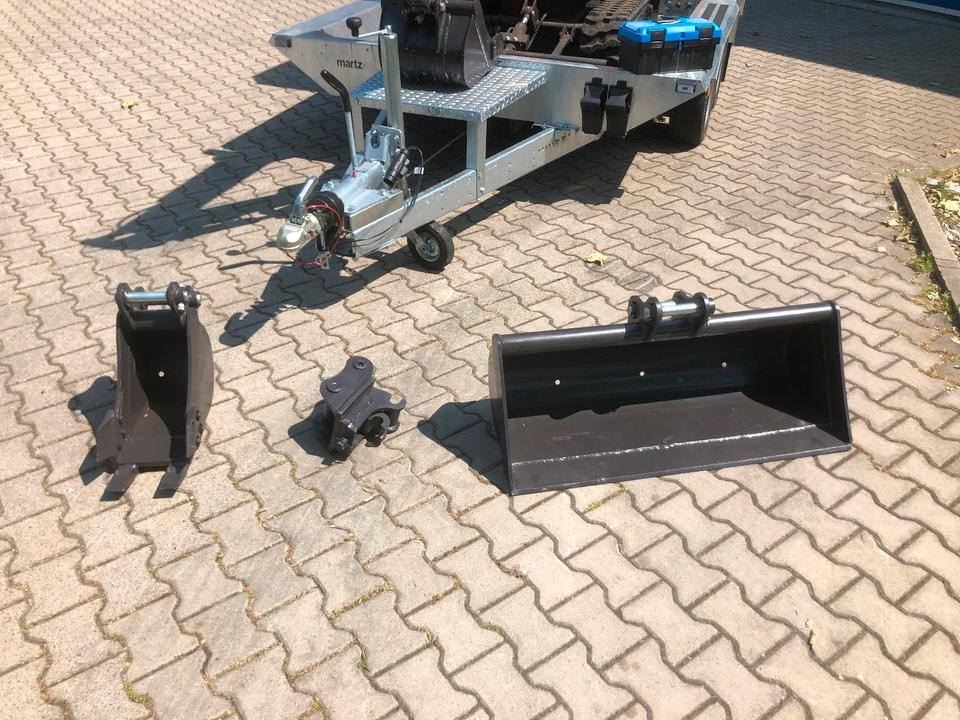 Minibagger BK1500JS inkl. Anhänger *INKL.19% MWST*BERGER KRAUS*KUBOTA*JOYST*SCHAUFELPAKET* - Miniexcavadora, Remolque: foto 3 Minibagger BK1500JS inkl. Anhänger *INKL.19% MWST*BERGER KRAUS*KUBOTA*JOYST*SCHAUFELPAKET* - Miniexcavadora, Remolque: foto 3