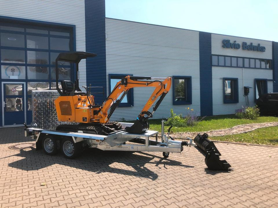 Minibagger BK1500JS inkl. Anhänger *INKL.19% MWST*BERGER KRAUS*KUBOTA*JOYST*SCHAUFELPAKET* - Miniexcavadora, Remolque: foto 5 Minibagger BK1500JS inkl. Anhänger *INKL.19% MWST*BERGER KRAUS*KUBOTA*JOYST*SCHAUFELPAKET* - Miniexcavadora, Remolque: foto 5
