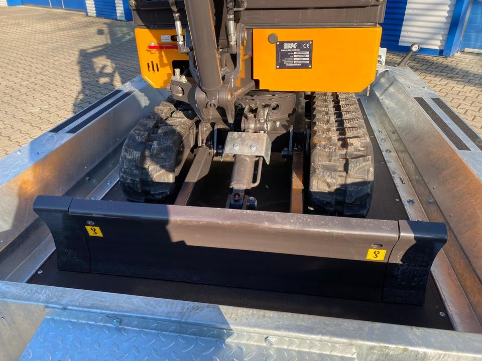 Miniexcavadora, Remolque Minibagger BK2000NKSR + Tieflader + Zubehör *INKL.19% MWST*BERGER KRAUS*KUBOTA* KLIMA*SCHWENKARM*VERSTELLFAHRWERK*: foto 10