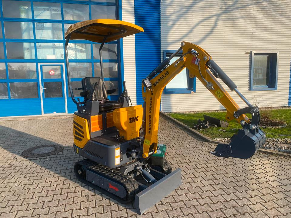 Minibagger BK950JS *INKL.19% MWST*BERGER KRAUS*JOYSTICK*SOFORT!* - Miniexcavadora: foto 3 Minibagger BK950JS *INKL.19% MWST*BERGER KRAUS*JOYSTICK*SOFORT!* - Miniexcavadora: foto 3