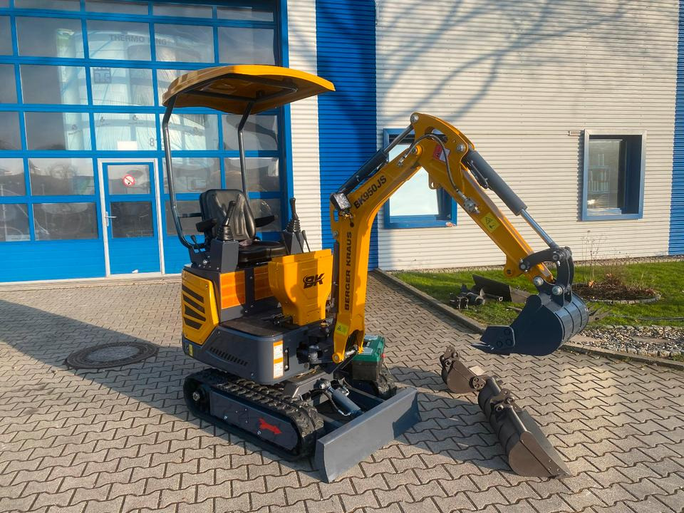 Minibagger BK950JS + Schaufelpaket *INKL.19% MWST*BERGER KRAUS*KABINE*SOFORT!* - Miniexcavadora: foto 4 Minibagger BK950JS + Schaufelpaket *INKL.19% MWST*BERGER KRAUS*KABINE*SOFORT!* - Miniexcavadora: foto 4
