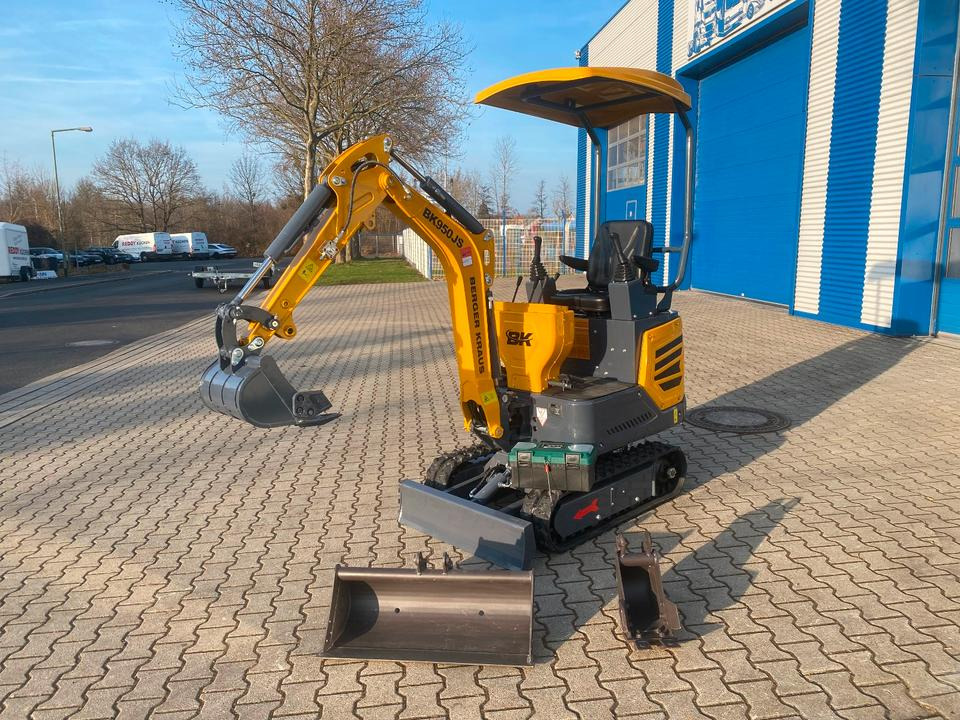 Minibagger BK950JS + Schaufelpaket *INKL.19% MWST*BERGER KRAUS*KABINE*SOFORT!* - Miniexcavadora: foto 1 Minibagger BK950JS + Schaufelpaket *INKL.19% MWST*BERGER KRAUS*KABINE*SOFORT!* - Miniexcavadora: foto 1