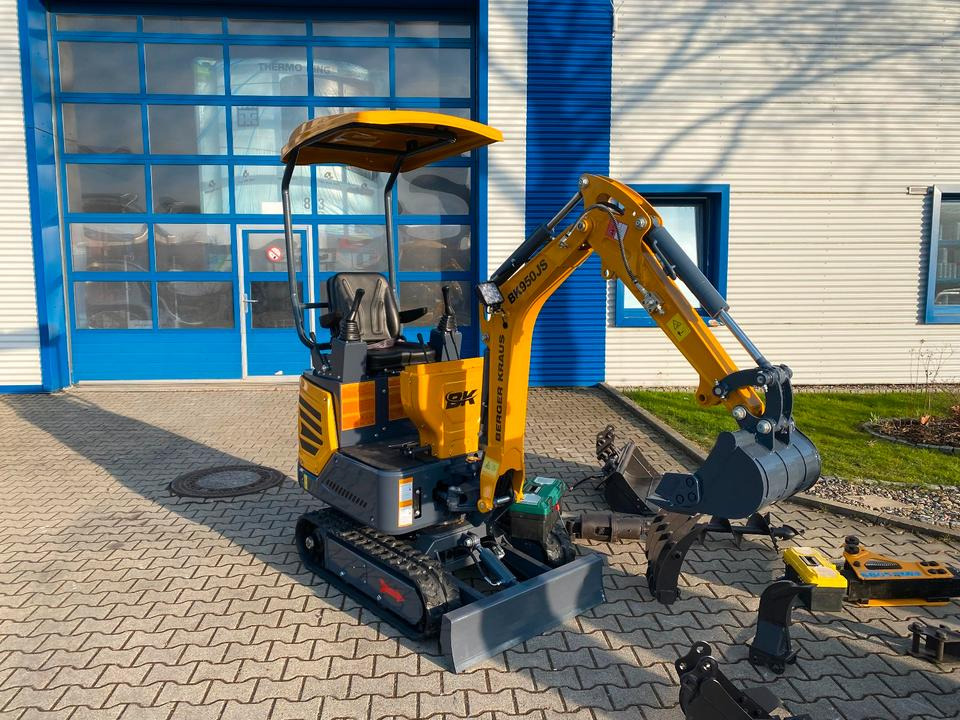 Minibagger BK950JS + Zubehör *INKL.19% MWST*BERGER KRAUS*JOYSTICK*SOFORT!* - Miniexcavadora: foto 4 Minibagger BK950JS + Zubehör *INKL.19% MWST*BERGER KRAUS*JOYSTICK*SOFORT!* - Miniexcavadora: foto 4