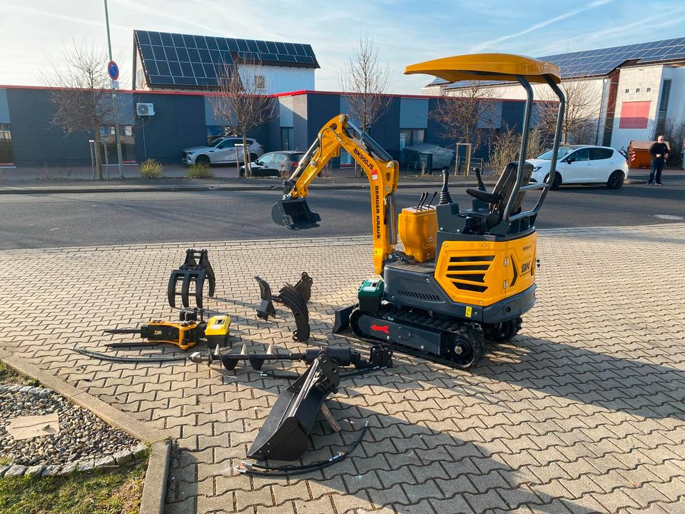 Minibagger BK950JS + Zubehör *INKL.19% MWST*BERGER KRAUS*JOYSTICK*SOFORT!* - Miniexcavadora: foto 3 Minibagger BK950JS + Zubehör *INKL.19% MWST*BERGER KRAUS*JOYSTICK*SOFORT!* - Miniexcavadora: foto 3