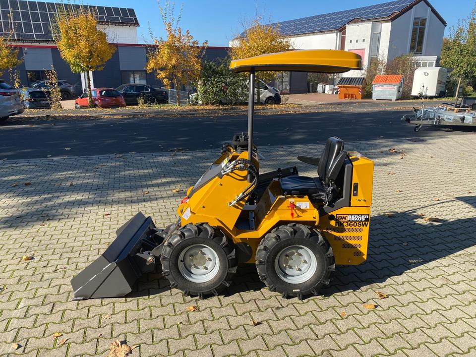 Radlader/Mini-Radlader BK360SW inkl. Gabel/Schaufelpaket *INKL.19% MWST*BERGER KRAUS*B&S MOTOR*SOFORT!* - Cargadora articulada: foto 3 Radlader/Mini-Radlader BK360SW inkl. Gabel/Schaufelpaket *INKL.19% MWST*BERGER KRAUS*B&S MOTOR*SOFORT!* - Cargadora articulada: foto 3