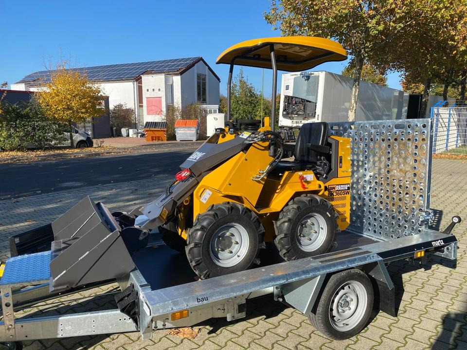 Cargadora articulada Radlader/Mini-Radlader BK360SW inkl. Tieflader und Gabel/Schaufelpaket *INKL.19% MWST*BERGER KRAUS*B&S MOTOR*SOFORT!*: foto 6 Cargadora articulada Radlader/Mini-Radlader BK360SW inkl. Tieflader und Gabel/Schaufelpaket *INKL.19% MWST*BERGER KRAUS*B&S MOTOR*SOFORT!*: foto 6