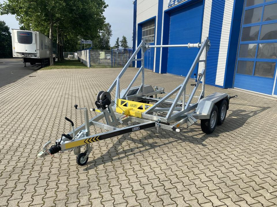 Vermietung / Kabelanhänger 2700KG / Nutzlast 2094KG / Kabeltrommel-Anhänger / Glasfaser/ 1 Woche - Remolque portabobinas: foto 1 Vermietung / Kabelanhänger 2700KG / Nutzlast 2094KG / Kabeltrommel-Anhänger / Glasfaser/ 1 Woche - Remolque portabobinas: foto 1