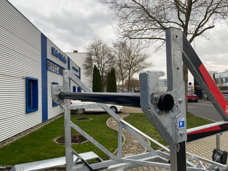 Remolque portabobinas Vermietung / Kabelanhänger 3500KG / Nutzlast 2766KG / Kabeltrommel-Anhänger / Glasfaser/ 1 Monat: foto 7