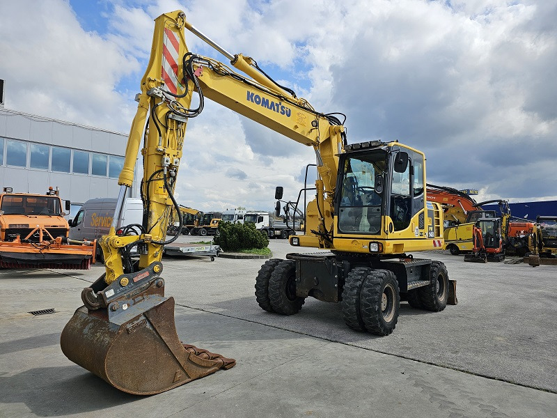 KOMATSU PW148-8 - Excavadora de ruedas: foto 1 KOMATSU PW148-8 - Excavadora de ruedas: foto 1