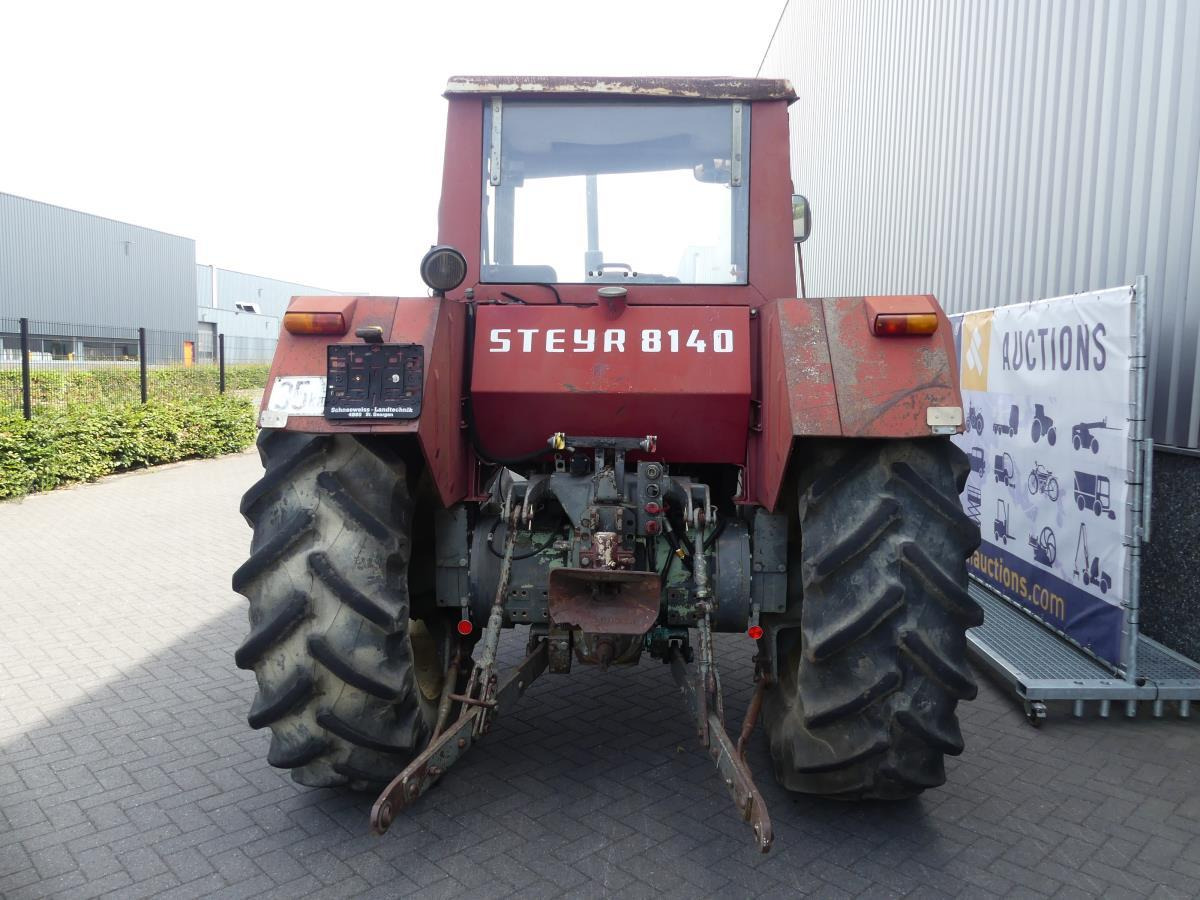 Steyr 8140 - Tractor: foto 5 Steyr 8140 - Tractor: foto 5