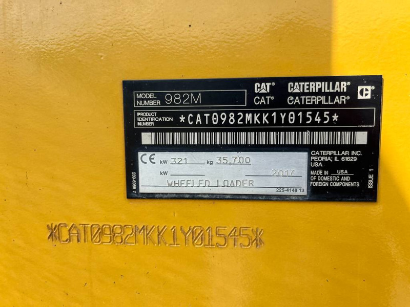 Cat 982M - Cargadora de ruedas: foto 5 Cat 982M - Cargadora de ruedas: foto 5