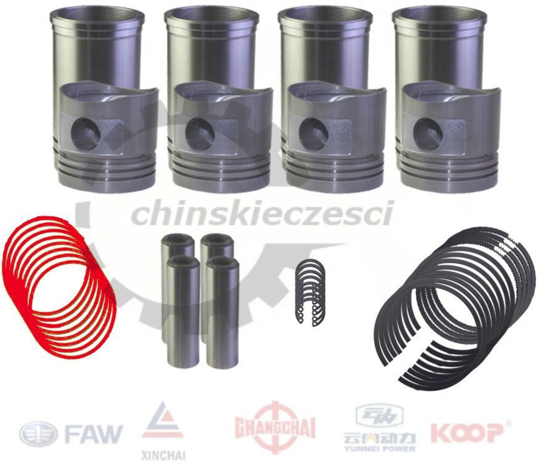 Tłok Tuleja Xinchai C490BPG Wózek widłowy HC-HANGCHA CPCD zhejiang - Pistones/ Anillos/ Bujes para Maquinaria de construcción: foto 1 Tłok Tuleja Xinchai C490BPG Wózek widłowy HC-HANGCHA CPCD zhejiang - Pistones/ Anillos/ Bujes para Maquinaria de construcción: foto 1