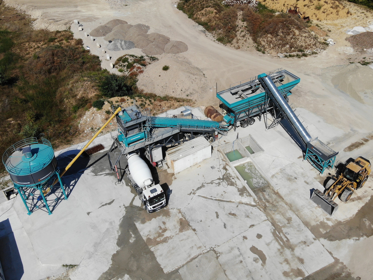 Constmach 120 m³/h Mobile Concrete Batching Plant - Planta de hormigón: foto 3 Constmach 120 m³/h Mobile Concrete Batching Plant - Planta de hormigón: foto 3