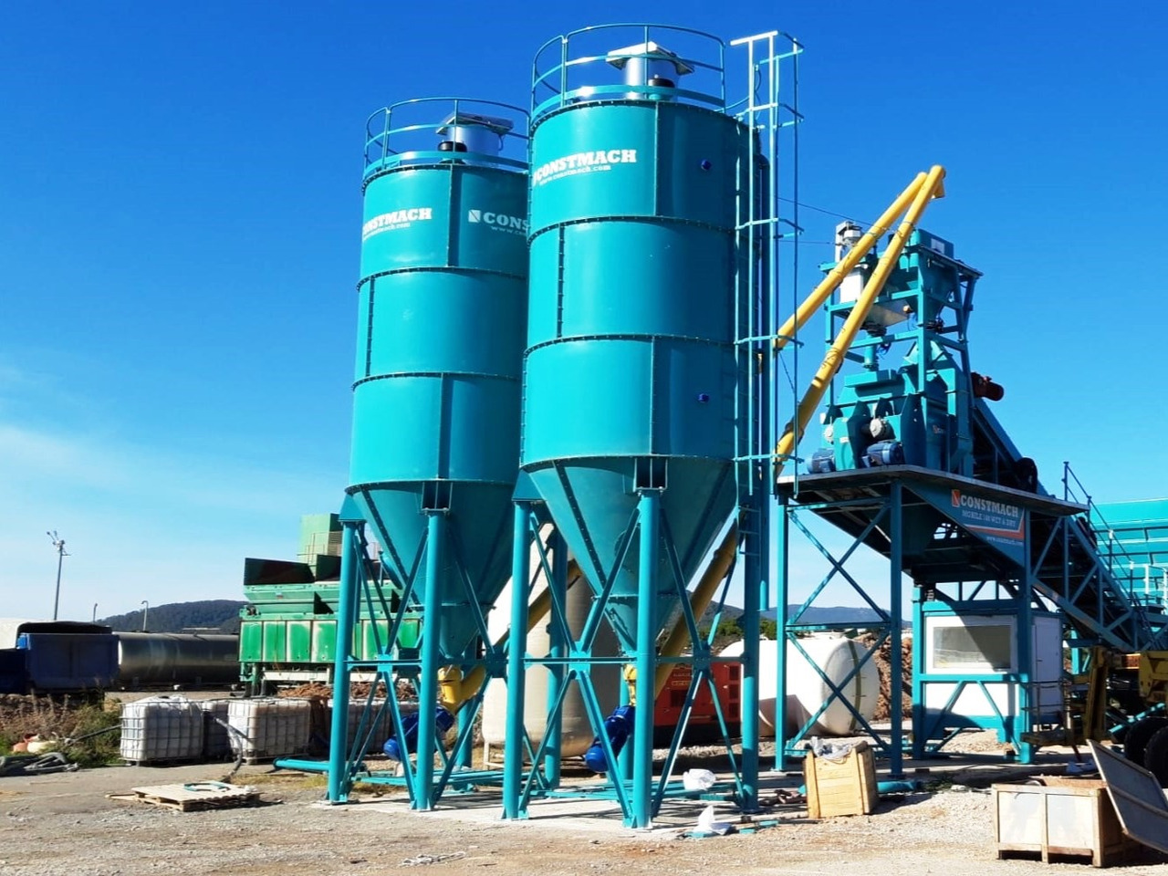 Constmach 50 Ton Capacity Cement Silo - Silo de cemento: foto 1 Constmach 50 Ton Capacity Cement Silo - Silo de cemento: foto 1