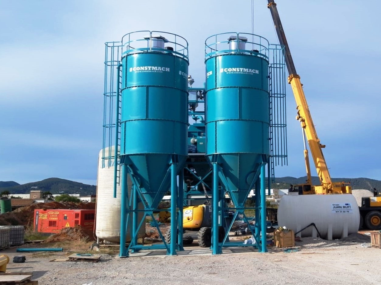 Constmach 50 Ton Capacity Cement Silo - Silo de cemento: foto 2 Constmach 50 Ton Capacity Cement Silo - Silo de cemento: foto 2