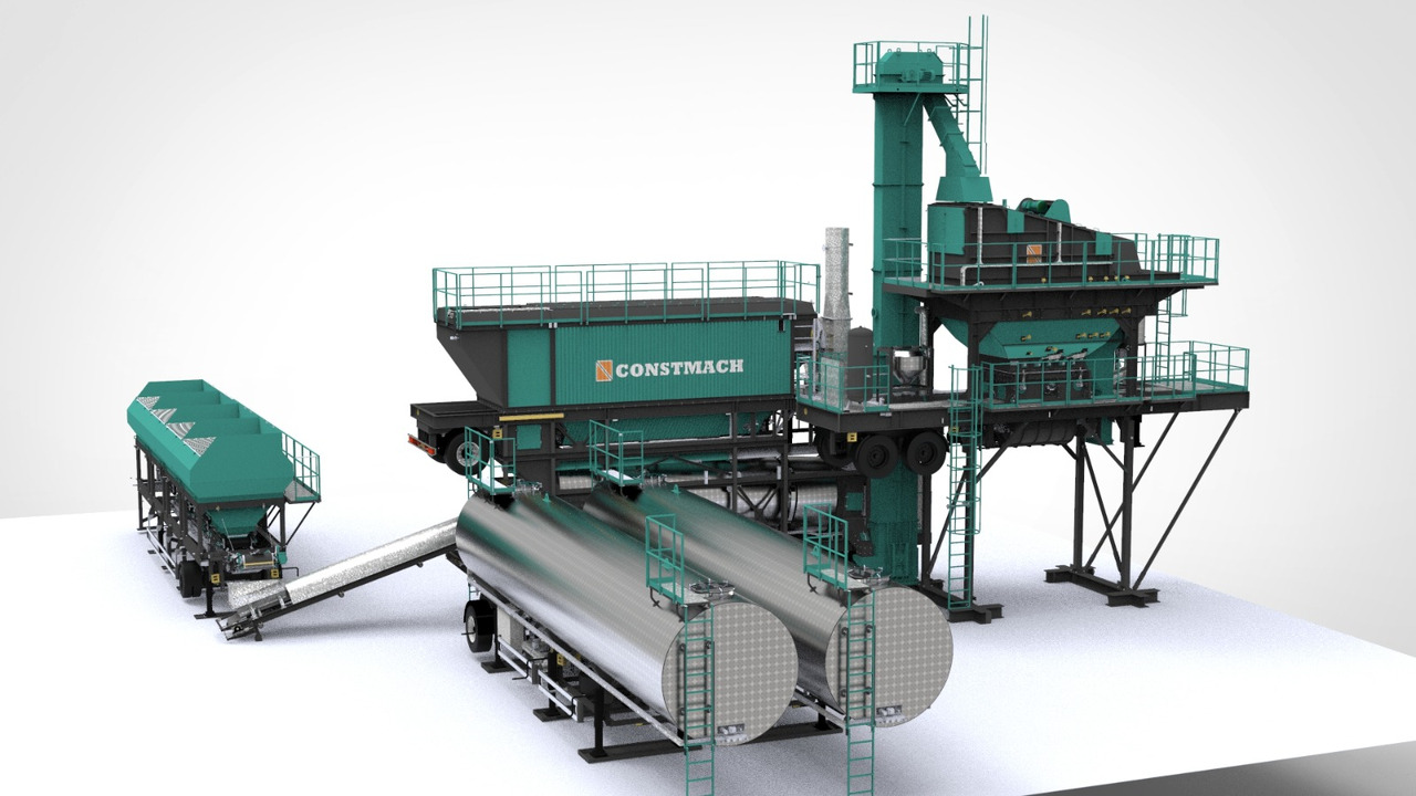 Constmach Centrales D'asphalte Mobiles de Type Batch - Planta de asfalto: foto 4 Constmach Centrales D'asphalte Mobiles de Type Batch - Planta de asfalto: foto 4