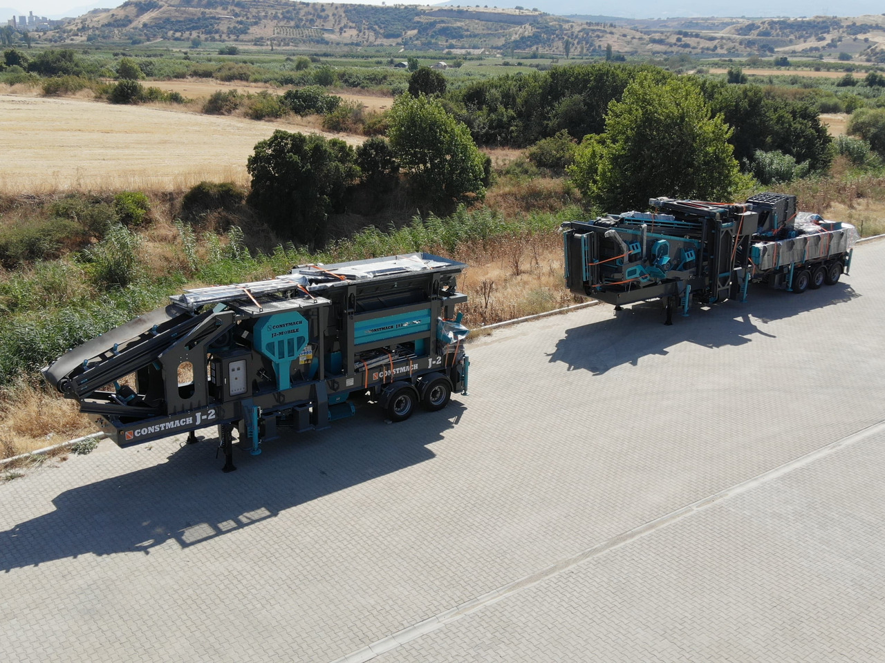 Constmach Installation Mobile De Concassage Et De Criblage À Impact D'une Capacité De 150 À 200 Tonnes - Trituradora móvil: foto 2 Constmach Installation Mobile De Concassage Et De Criblage À Impact D'une Capacité De 150 À 200 Tonnes - Trituradora móvil: foto 2