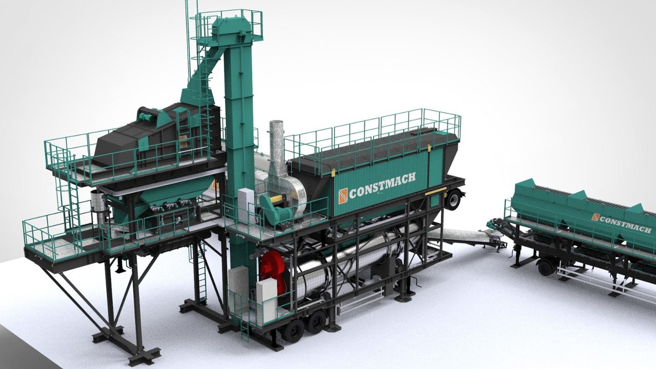 Constmach Mobile Asphalt Plant - Planta de asfalto: foto 1 Constmach Mobile Asphalt Plant - Planta de asfalto: foto 1