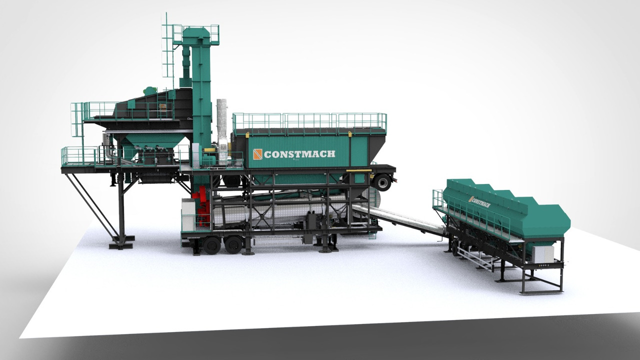 Constmach Mobile Batch Type Asphalt Plants - Planta de asfalto: foto 1 Constmach Mobile Batch Type Asphalt Plants - Planta de asfalto: foto 1