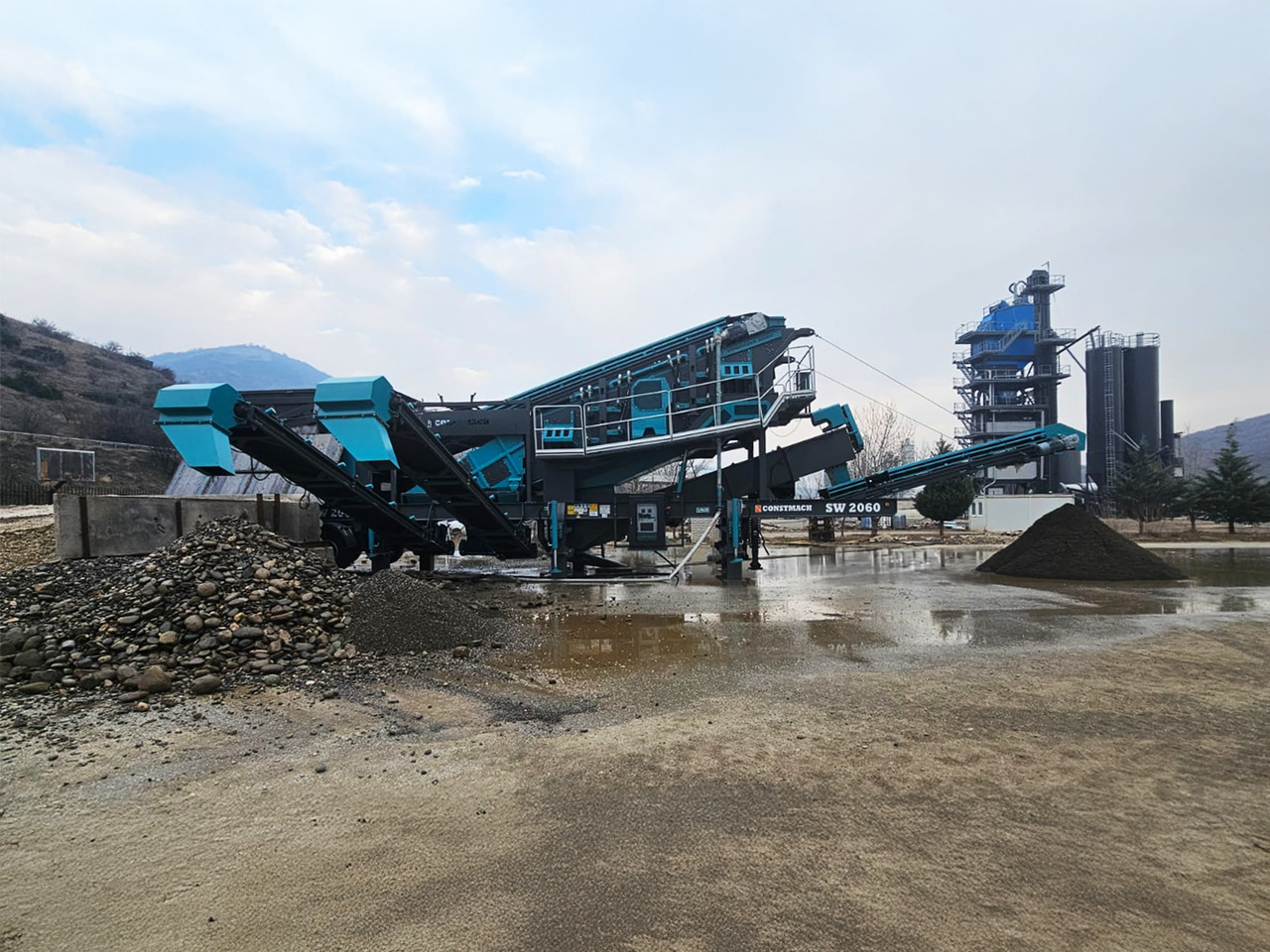 Leasing para Constmach Mobile Sand And Gravel Washing And Screening Plant Constmach Mobile Sand And Gravel Washing And Screening Plant: foto 6