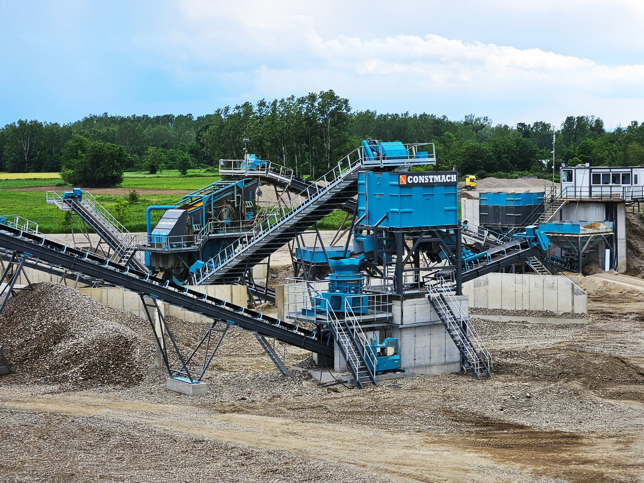 Leasing para Constmach Stationäre Sand- und Kieswasch- und Siebanlage Constmach Stationäre Sand- und Kieswasch- und Siebanlage: foto 5