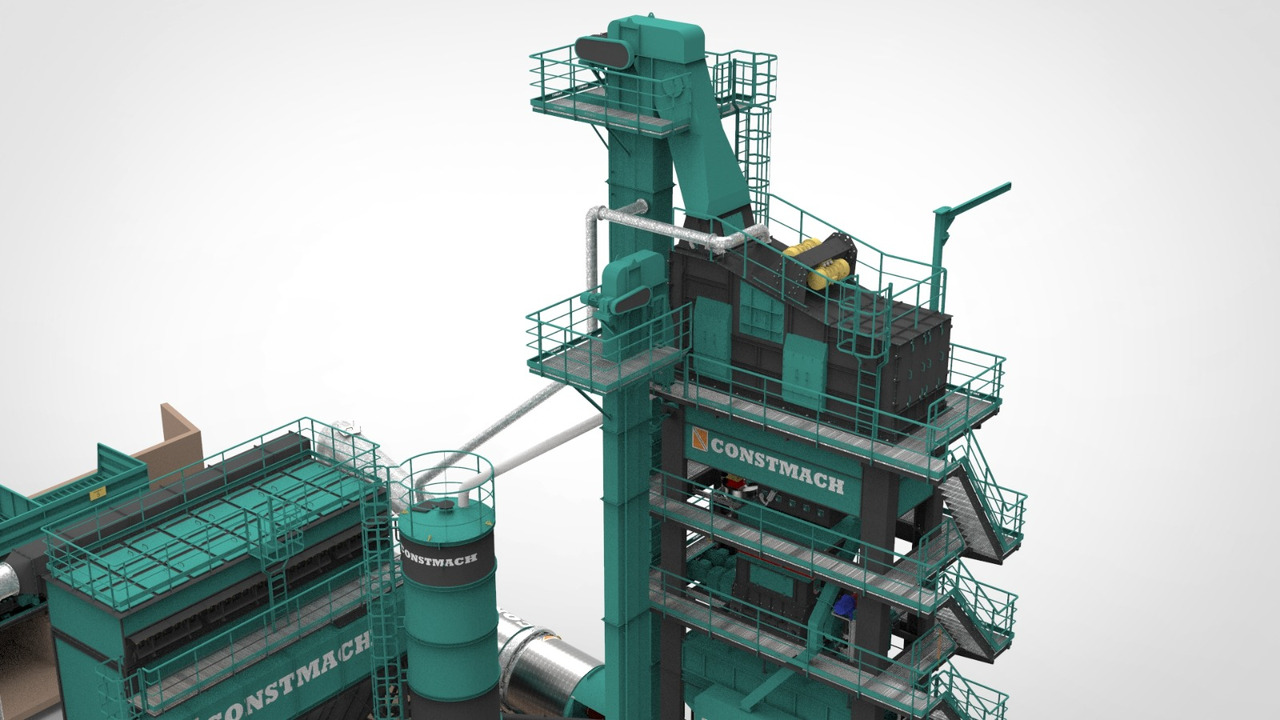 Constmach Stationary Asphalt Plant Delivered in Stock 2 Year Warranty - Planta de asfalto: foto 4 Constmach Stationary Asphalt Plant Delivered in Stock 2 Year Warranty - Planta de asfalto: foto 4