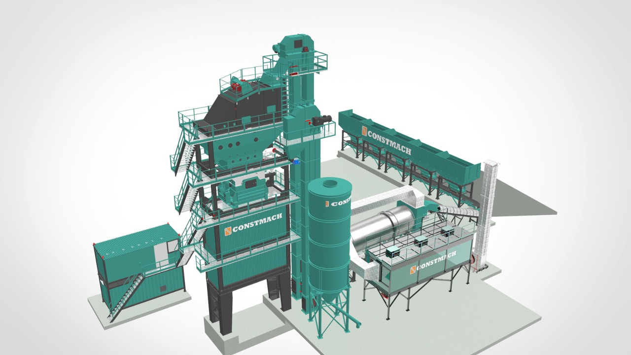 Constmach Stationary Batch Type Asphalt Plants - Planta de asfalto: foto 2 Constmach Stationary Batch Type Asphalt Plants - Planta de asfalto: foto 2