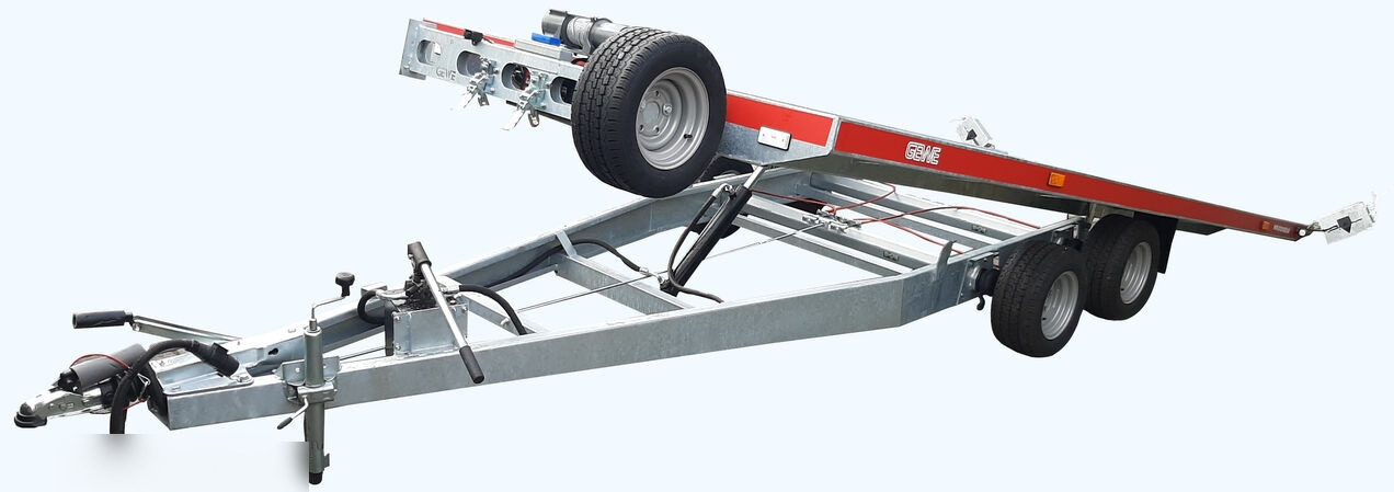 Gewe L3500 U/1, 5x2,1m - hydraulicznie uchylna - Remolque portavehículos: foto 3 Gewe L3500 U/1, 5x2,1m - hydraulicznie uchylna - Remolque portavehículos: foto 3
