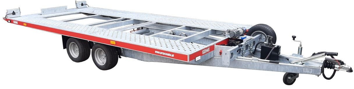 Gewe L3500 U/1, 5x2,1m - hydraulicznie uchylna - Remolque portavehículos: foto 4 Gewe L3500 U/1, 5x2,1m - hydraulicznie uchylna - Remolque portavehículos: foto 4