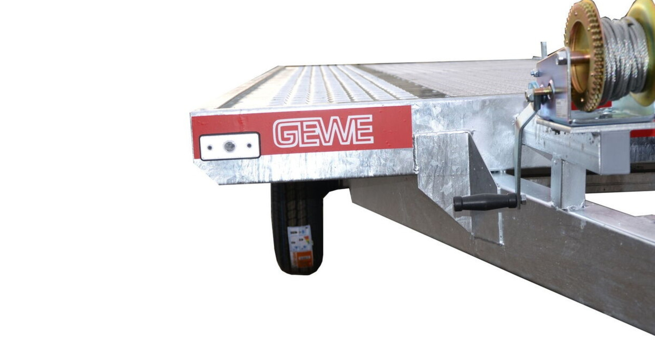 Gewe Laweta L3500 C/1 dł. 4,1 x 2,1 m - SUPER MOCNA - Remolque portavehículos: foto 5 Gewe Laweta L3500 C/1 dł. 4,1 x 2,1 m - SUPER MOCNA - Remolque portavehículos: foto 5
