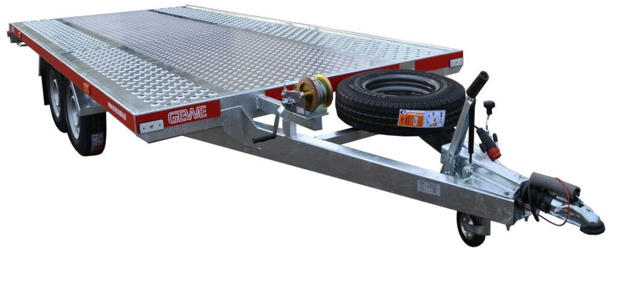 Gewe Laweta L3500 C/1 dł. 4,1 x 2,1 m - SUPER MOCNA - Remolque portavehículos: foto 3 Gewe Laweta L3500 C/1 dł. 4,1 x 2,1 m - SUPER MOCNA - Remolque portavehículos: foto 3