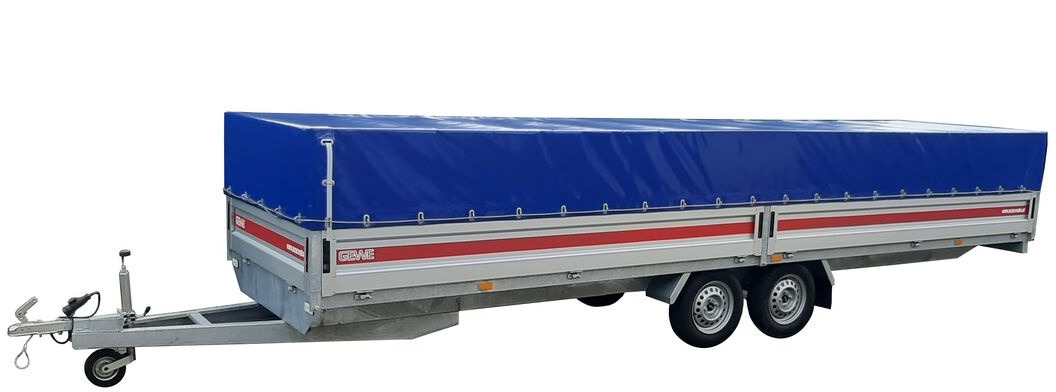 Gewe PD750 C, długość 6 m - Remolque plataforma/ Caja abierta: foto 5 Gewe PD750 C, długość 6 m - Remolque plataforma/ Caja abierta: foto 5