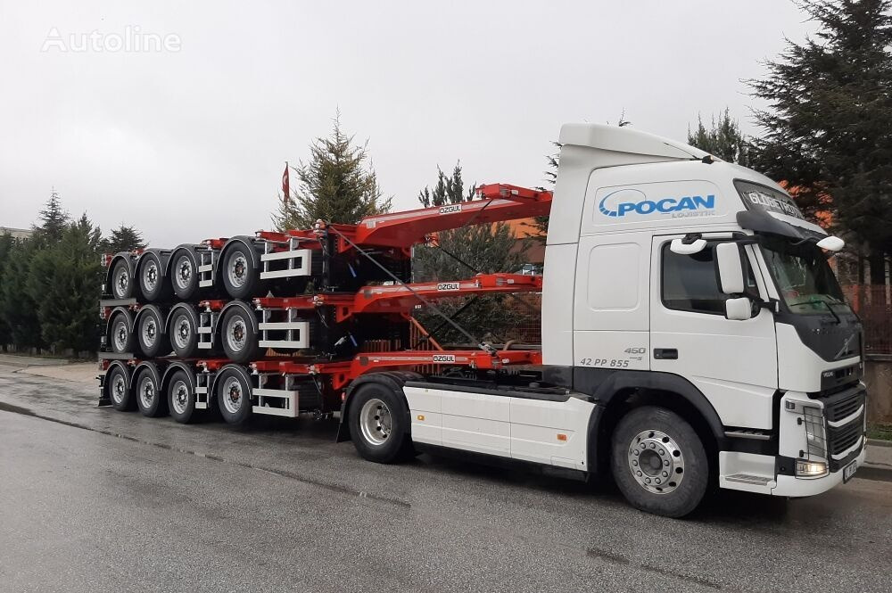 Özgül 4 AXLE HIGH CUBE CONTAINER CARRIER - Semirremolque portacontenedore/ Intercambiable: foto 5 Özgül 4 AXLE HIGH CUBE CONTAINER CARRIER - Semirremolque portacontenedore/ Intercambiable: foto 5