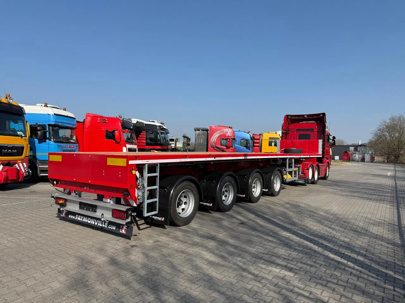 Semirremolque plataforma/ Caja abierta nuevo Faymonville F-S44-1BBY Triple Extendable: foto 6
